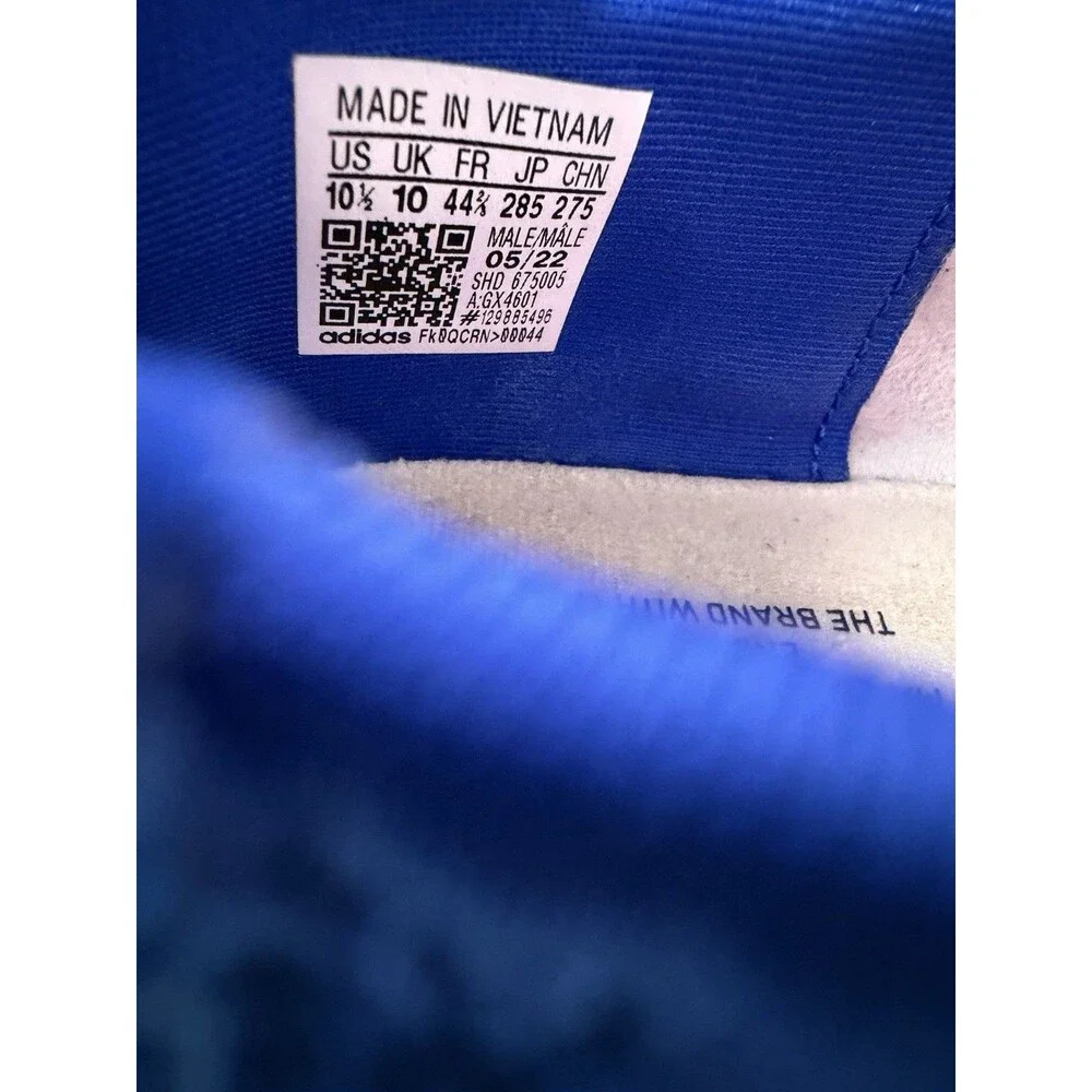 Adidas NMD R1 Royal Blue White Men's Size 10.5 Running Shoes GX4601 Casual